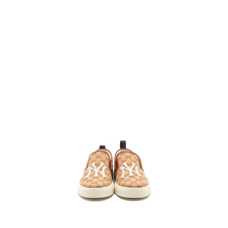 Gucci size 42 GG slip-on sneaker canvas multicolour