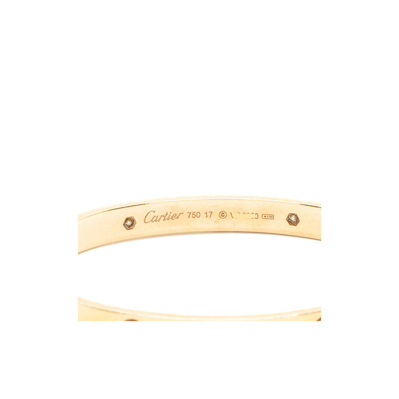 Cartier love bracelet outlet stamp