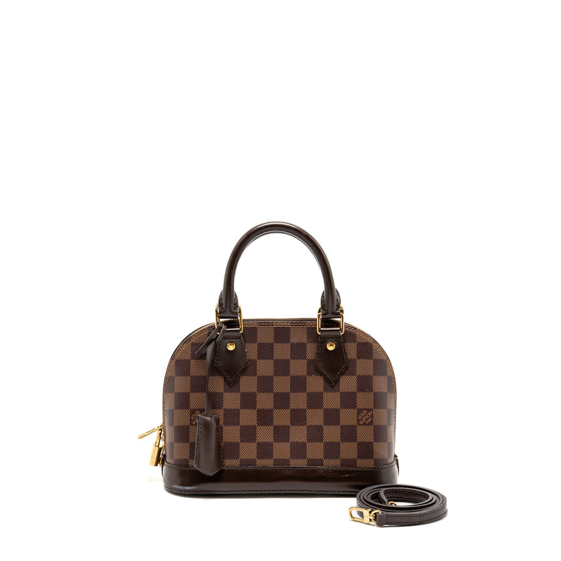 Louis Vuitton Alma BB Damier Ebene GHW