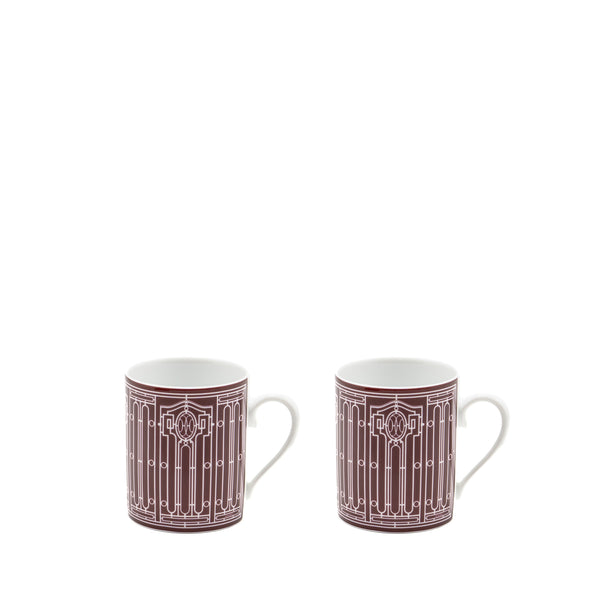 Hermes H Deco Mug Rouge (Sell in a set)