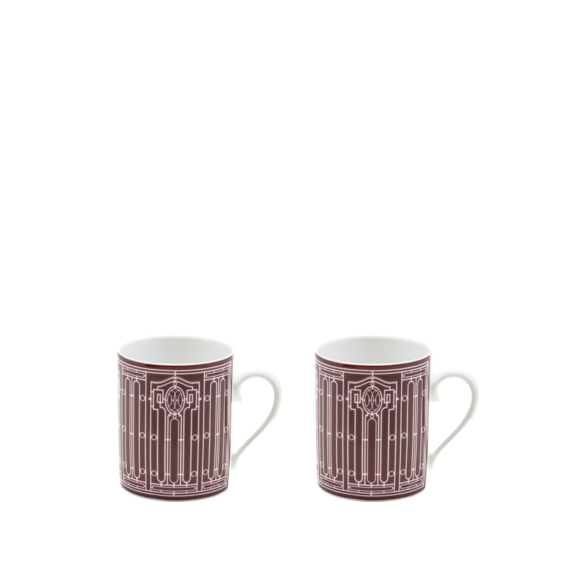 Hermes H Deco Mug Rouge (Sell in a set)