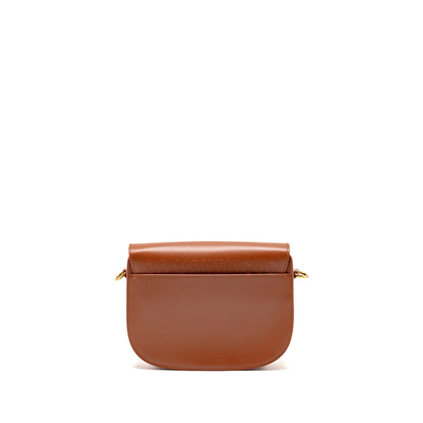 Dior Medium Dior Bobby Bag Calfskin Dark Tan GHW