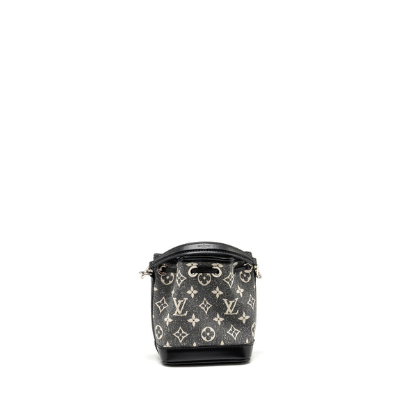 Louis Vuitton Nano Noe Jacquard Denim Black / Multicolor SHW