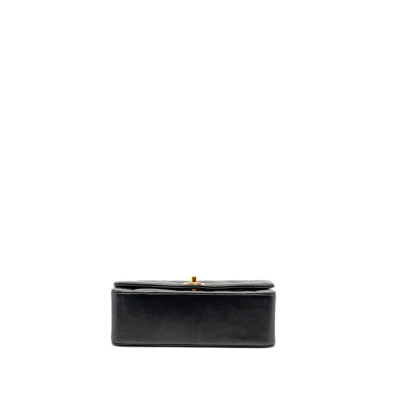 Chanel Vintage Small Diana Bag Lambskin Black GHW