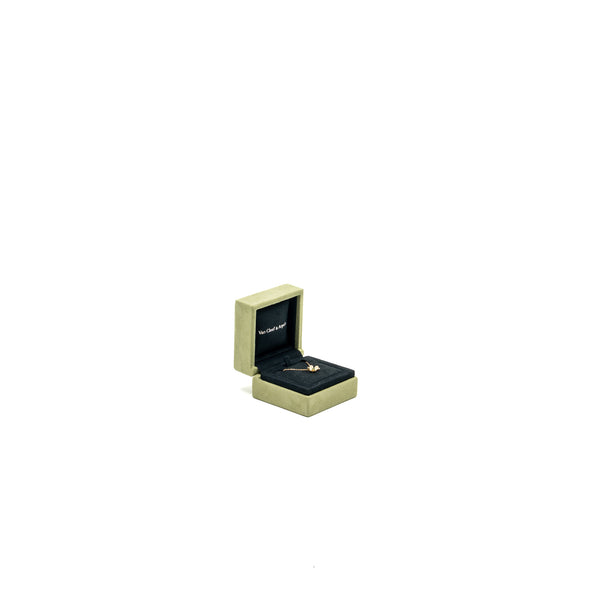 Van Cleef & Arpels Frivole Pendant, Mini Model Emerald Yellow Gold