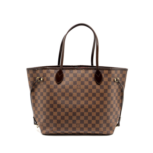 Louis Vuitton Neverfull MM damier Ebene Canvas GHW