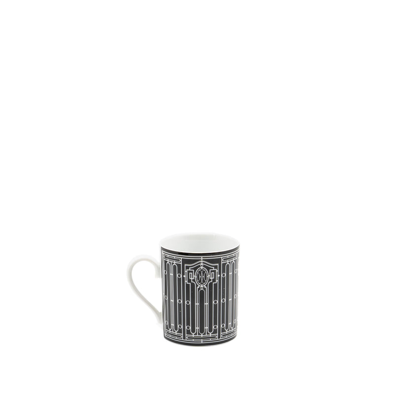 Hermes H Deco Mug Black (Sell in a set)