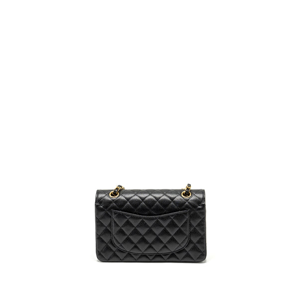 Chanel Small Classic Double Flap Bag Caviar Black GHW