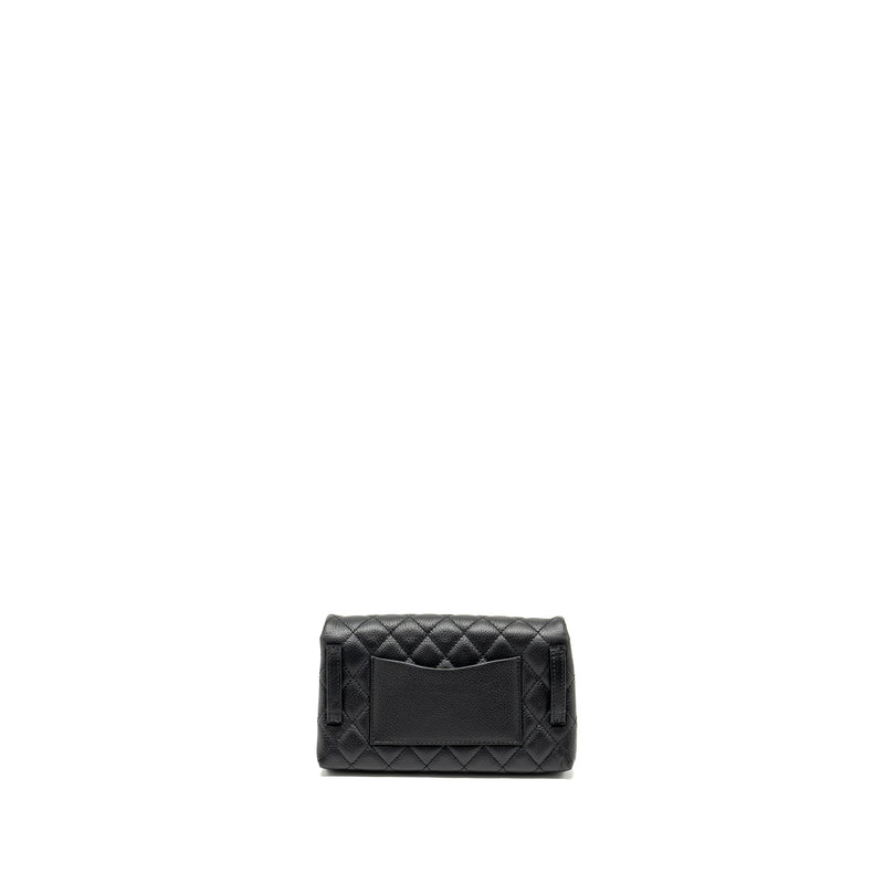 Chanel 2.55 reissue Belt bag grained calfskin black SHW