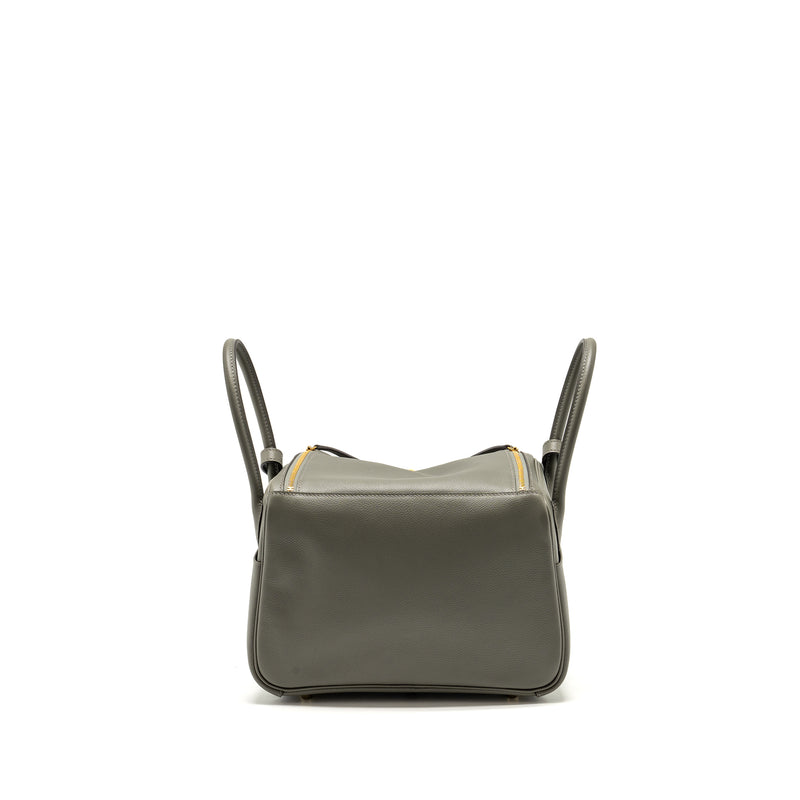 Hermes Lindy 26 Evercolor Gris Meyer GHW Stamp B