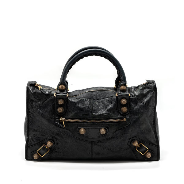Balenciaga G21 Work Bag Leather black GHW