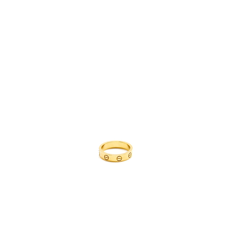 Cartier Size 48 Love Wedding Band Yellow Gold, Diamond