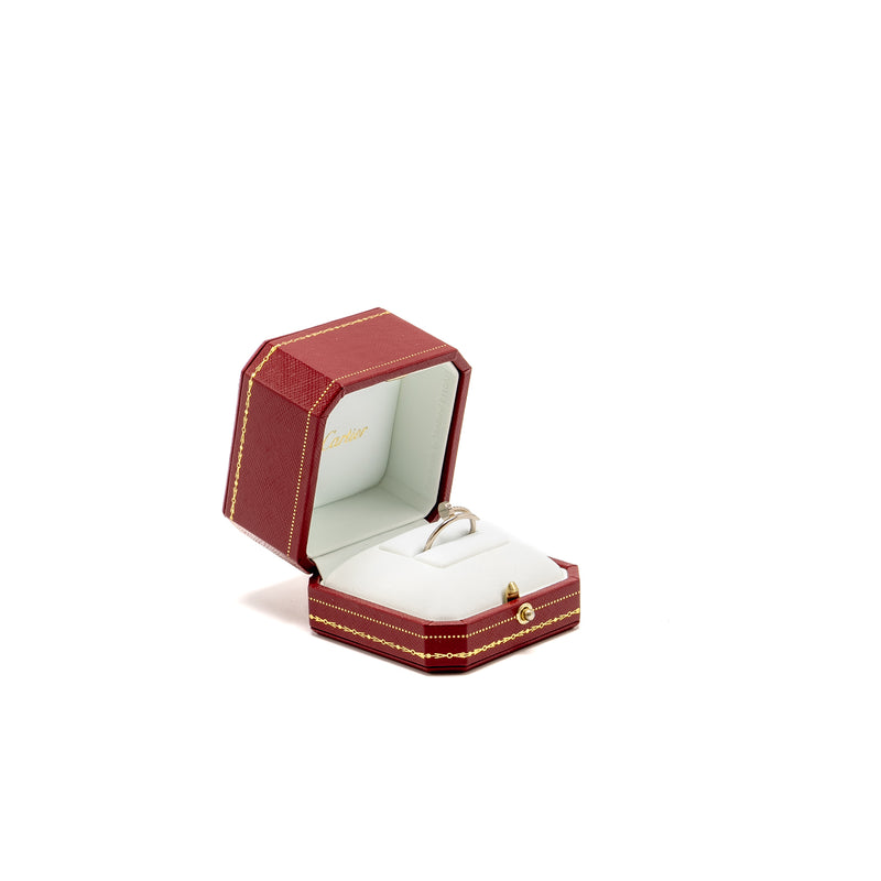 Cartier Size 55 Juste un Clou Ring, Small Model White Gold