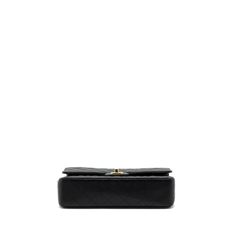 Chanel medium Classic Double Flap Bag Caviar Black GHW