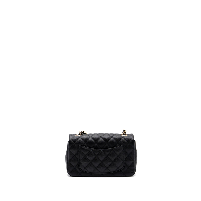 Chanel Classic Mini Rectangular Flap Bag Caviar Black GHW