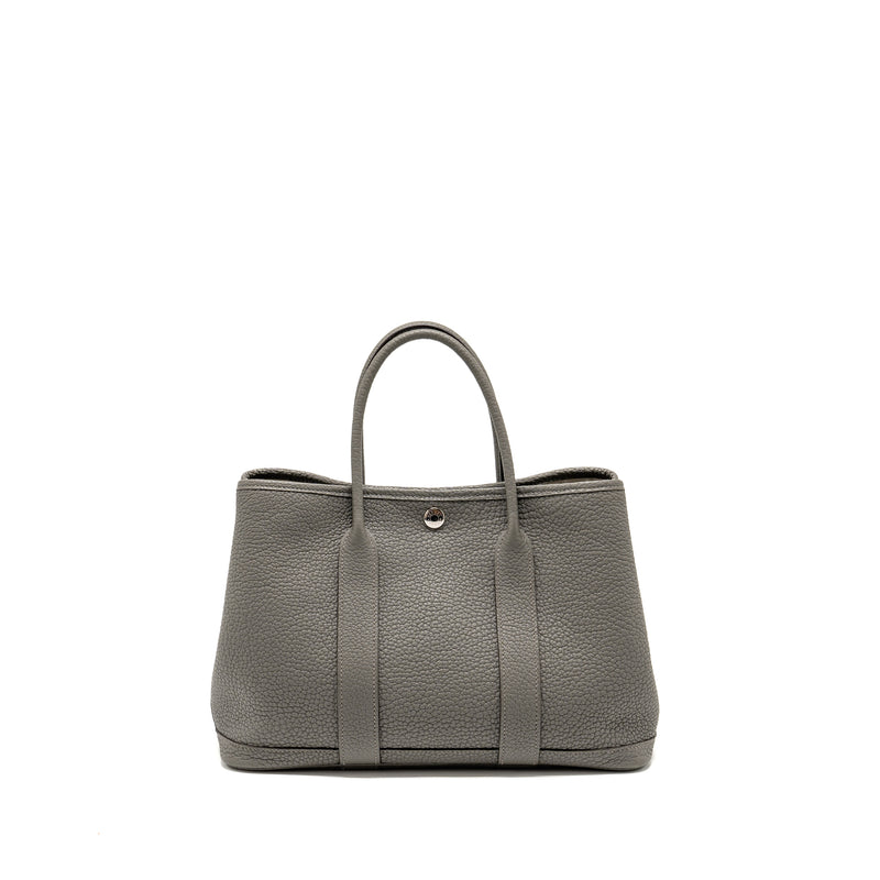Hermes Garden Party 30 Negonda Gris Meyer Stamp U