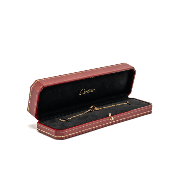 Cartier Love Bracelet, On Chain Rose Gold