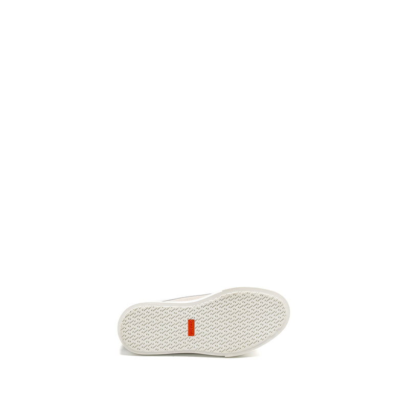 Hermes Size 37 Get Sneaker Cotton Prunoir / Blanc