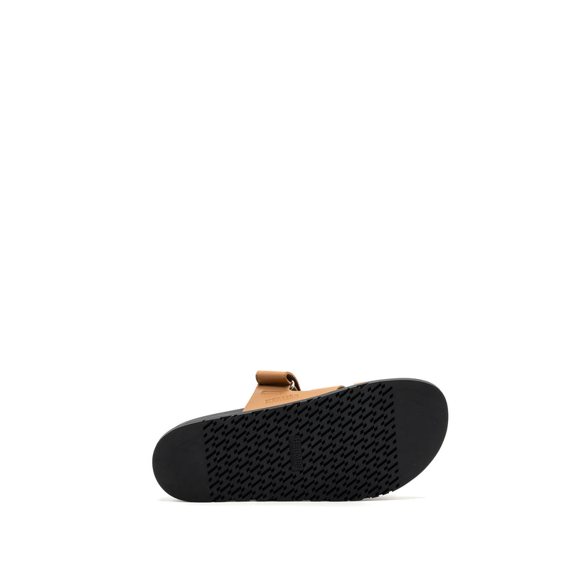 Hermes Size 43 Chypre Sandals Natural