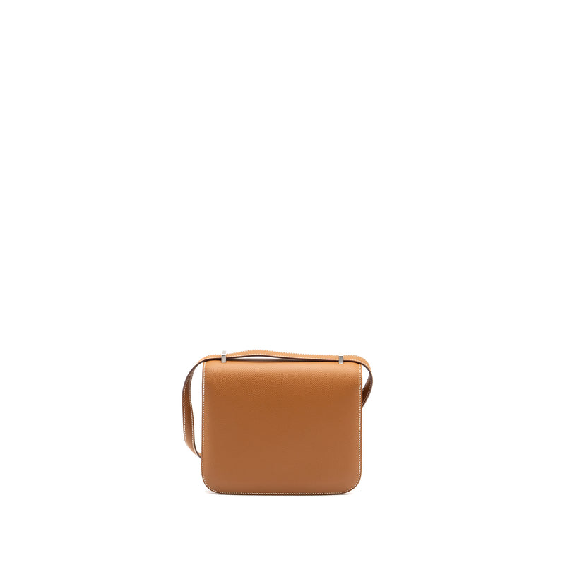 Hermes Mini Constance Epsom Gold SHW Stamp B (new version)