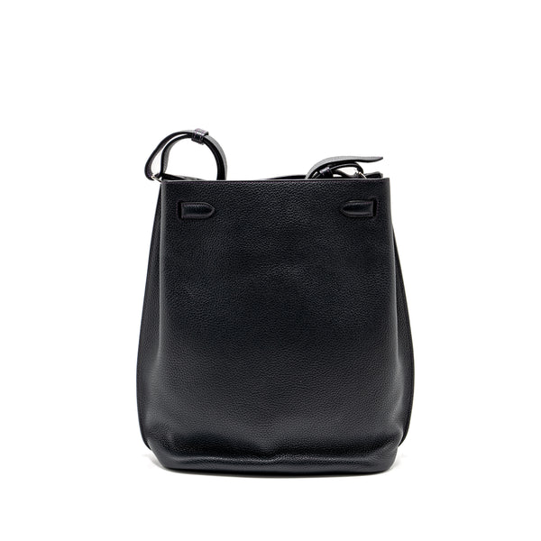 Hermes SO Kelly 26 Clemence Vert/ Iris SHW Stamp Square Q