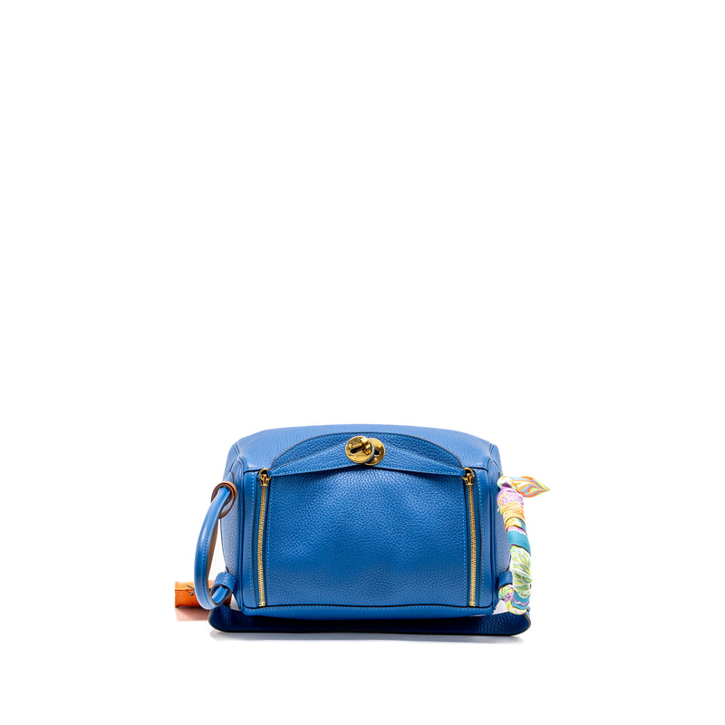 Hermes Lindy 26 Clemence Mykonos GHW Stamp Y