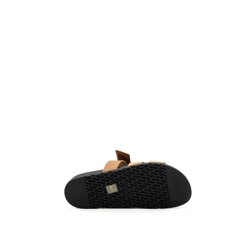 Hermes Size 43 Chypre Sandals Natural