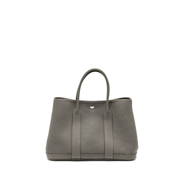 Hermes Garden Party 30 Negonda Gris Meyer Stamp U