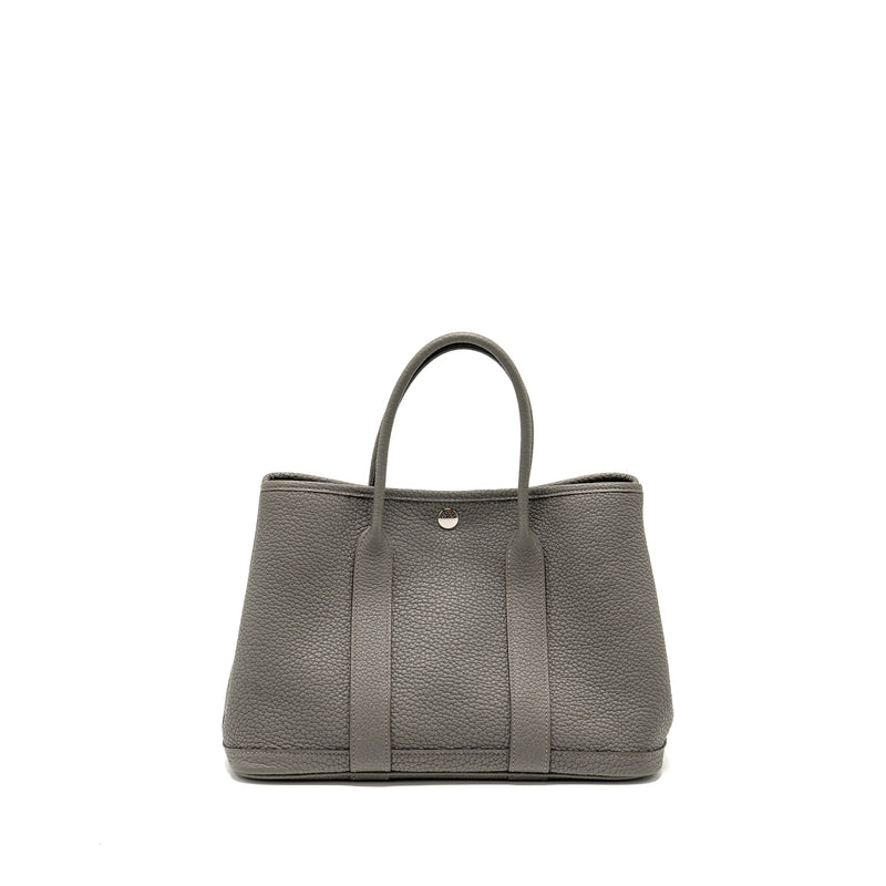Hermes Garden Party 30 Negonda Gris Meyer Stamp U