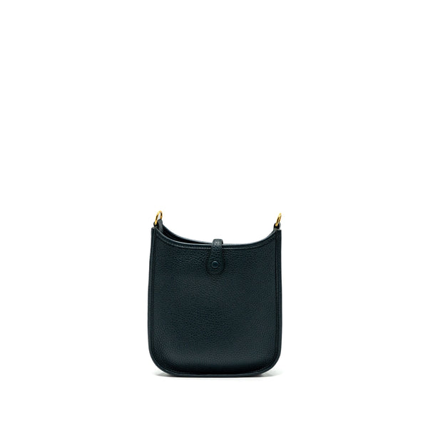 Hermes mini evelyne clemence vert cypres GHW stamp Y