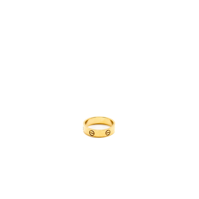 Cartier Size 60 Love Ring Yellow Gold