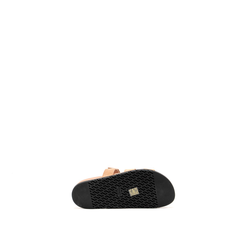 Hermes Size 41 Chypre Sandals Chèvre Goatskin/ Suede Nude