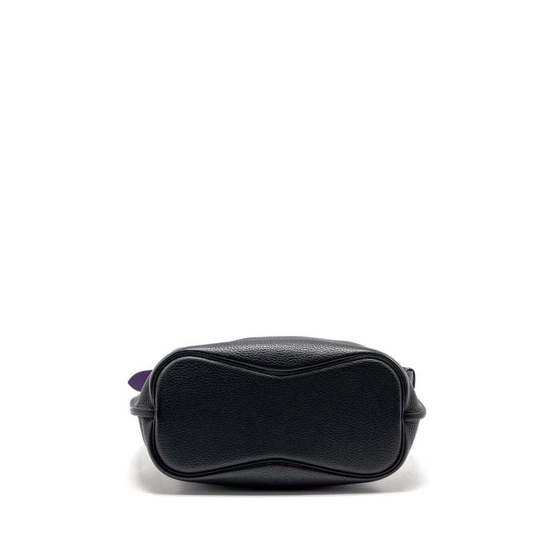 Hermes SO Kelly 26 Clemence Vert/ Iris SHW Stamp Square Q
