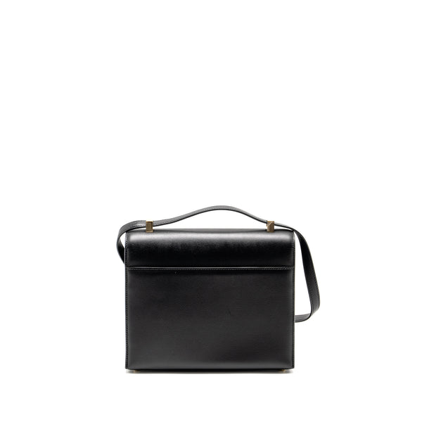 Hermes Verrou 21 Bag Allegretto Permabrass Black LGHW Stamp Z