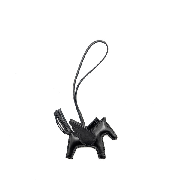 Hermes Rodeo Pegase Pm Bag Charm So BLACk Stamp B