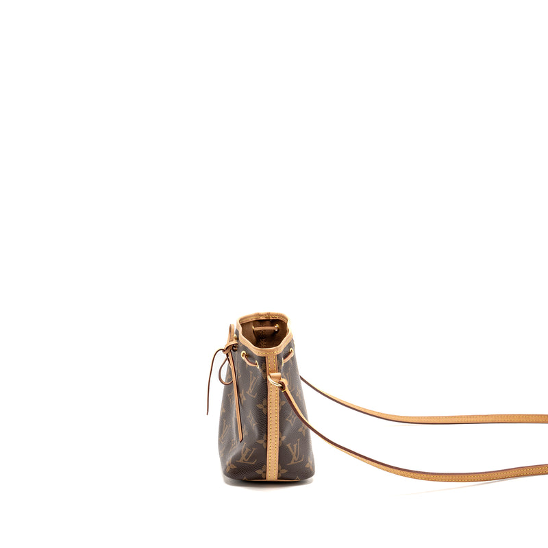 Louis Vuitton Nano Noe Monogram Canvas GHW