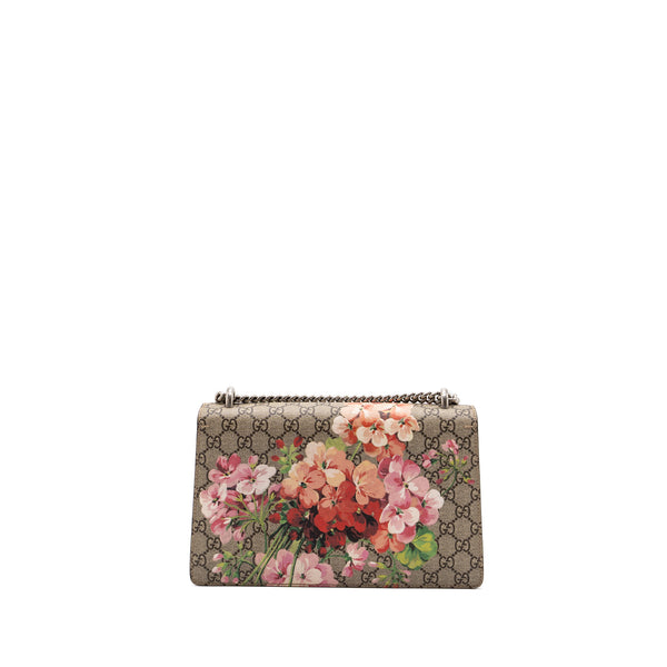 Gucci Dionysus Shoulder Bag Flower Printed GG Supreme Canvas SHW