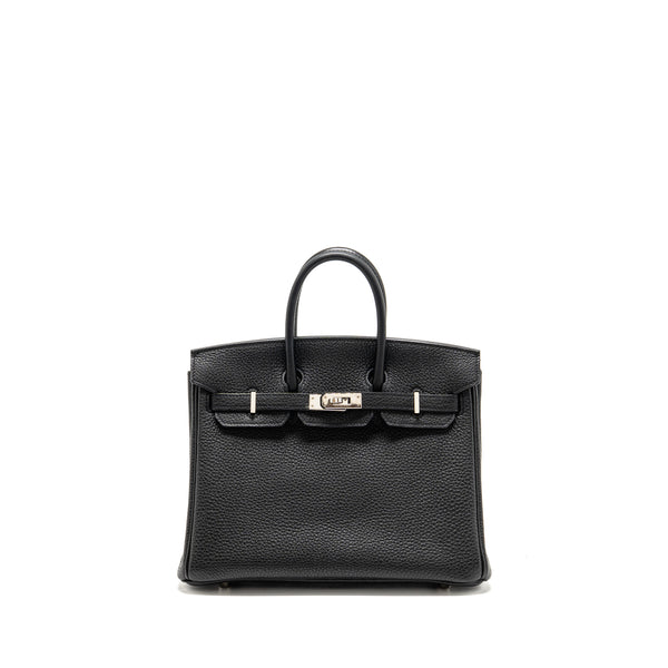 Hermes Birkin 25 Togo Black SHW Stamp Y