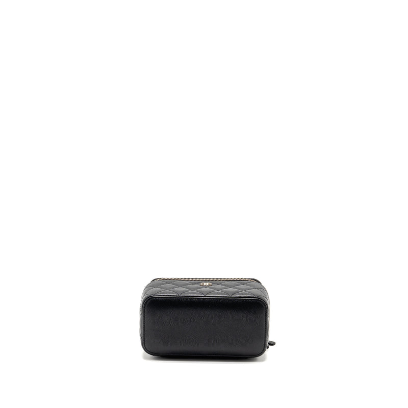 Chanel Long Vanity Case Caviar Black LGHW