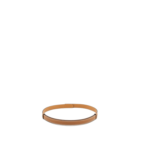 Hermes Classic kelly 18 belt epsom gold GHW stamp B
