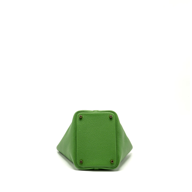 Hermes picotin 18 lock bag Clemence Vert Yucca GHW stamp B