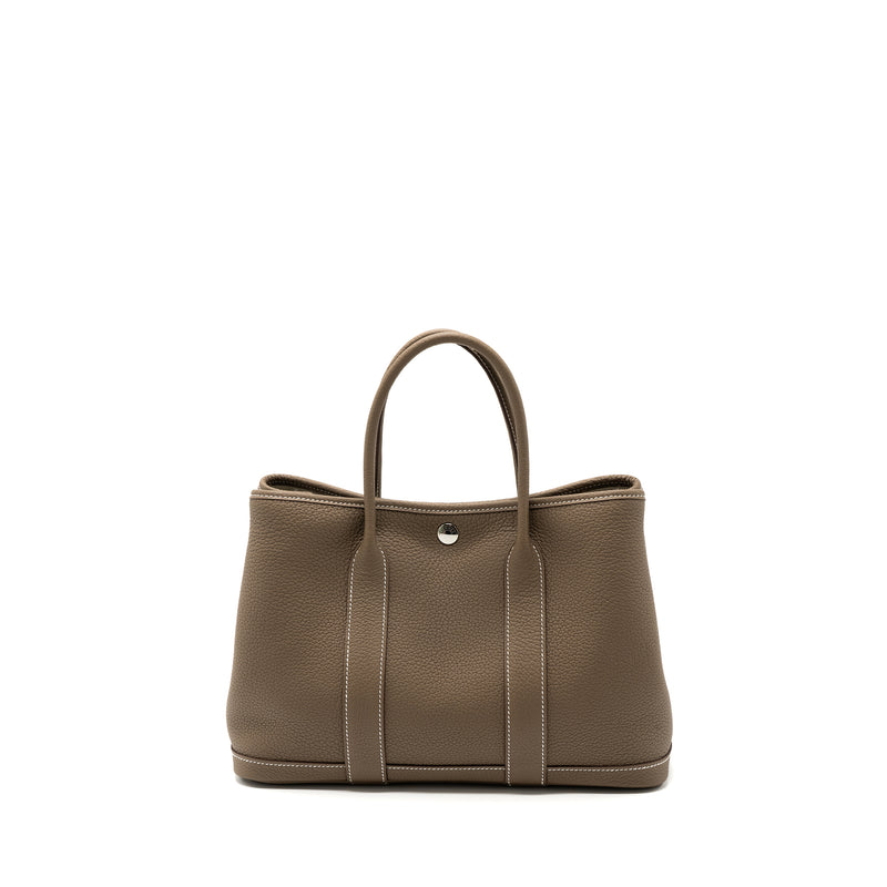 Hermes Garden Party 30 Negonda Etoupe SHW Stamp U