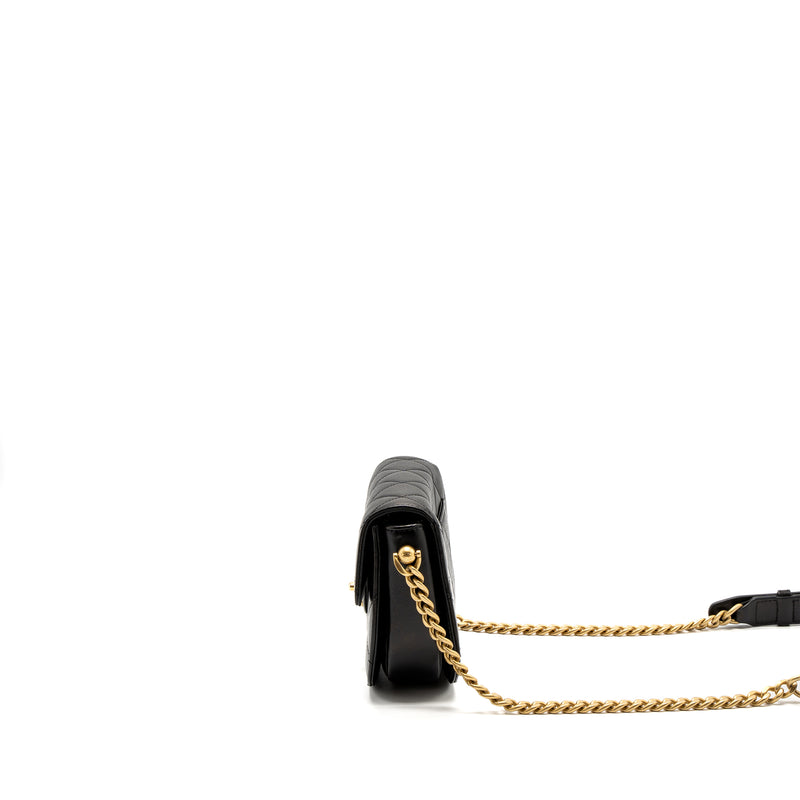 Chanel Messenger Bag Calfskin Black GHW