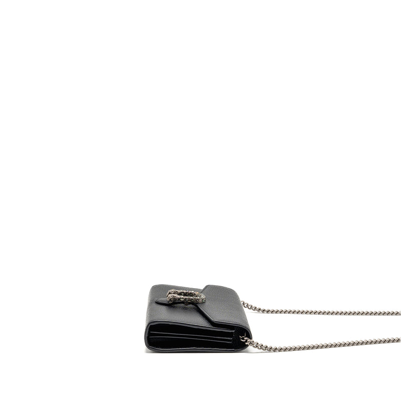 Gucci Dionysus Wallet on Chain Calfskin Black SHW