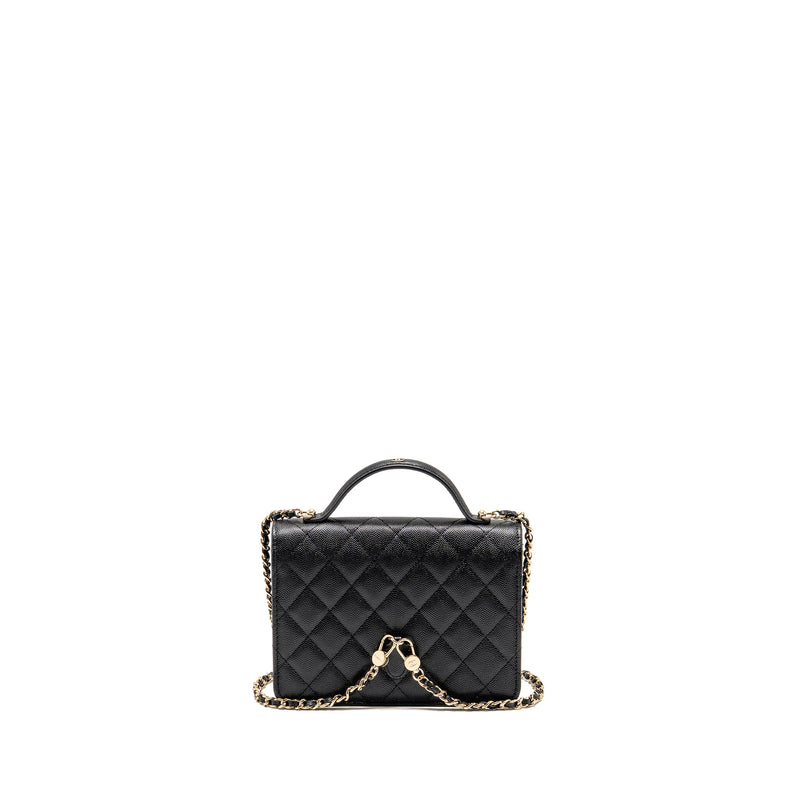 chanel mini backpack caviar 25c quilted cc top handle black LGHW (micr Altmont Professional Deluxe Travel Color:Clear-Red Llungen Spinnerbait