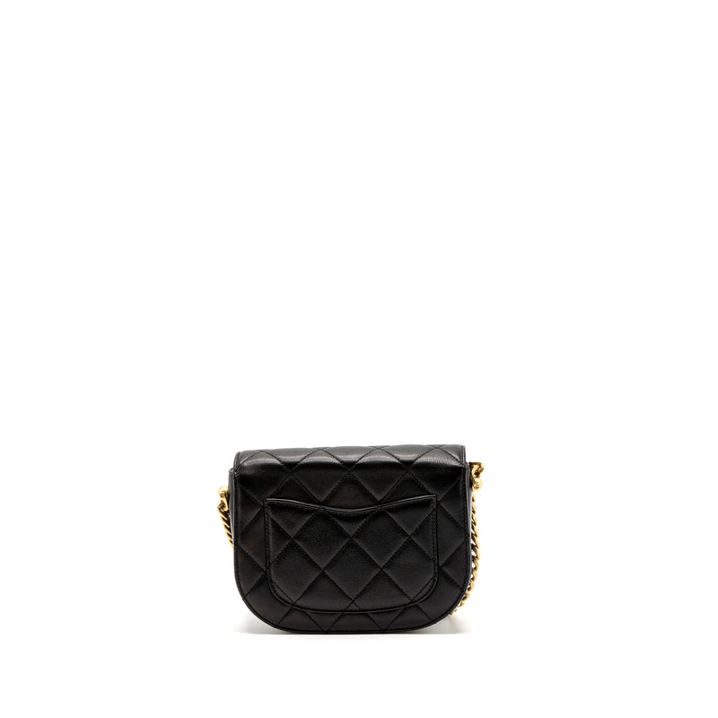 Chanel Messenger Bag Calfskin Black GHW