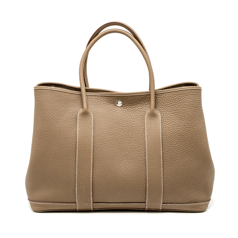 Hermes Garden Party 36 Etoupe SHW Stamp Square R