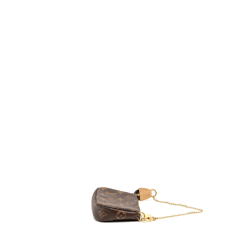 Louis Vuitton Mini Pochette Accessoires Monogram Canvas GHW