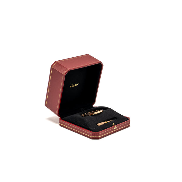 Cartier size 16 lovebracelet small model rose gold