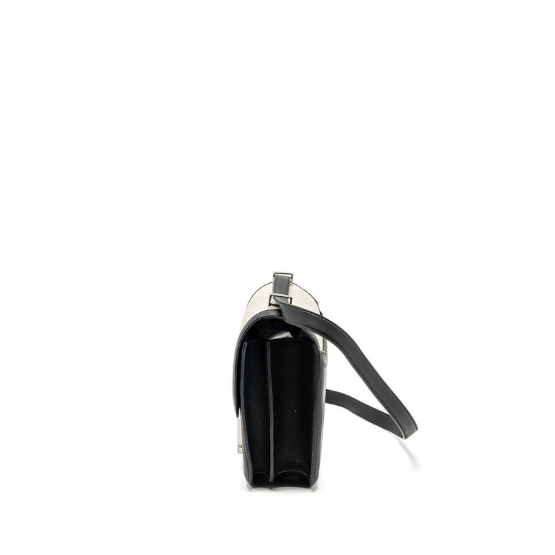 Hermes Constance 24 Toile H Berline/Plume/Swift Black SHW Stamp Y